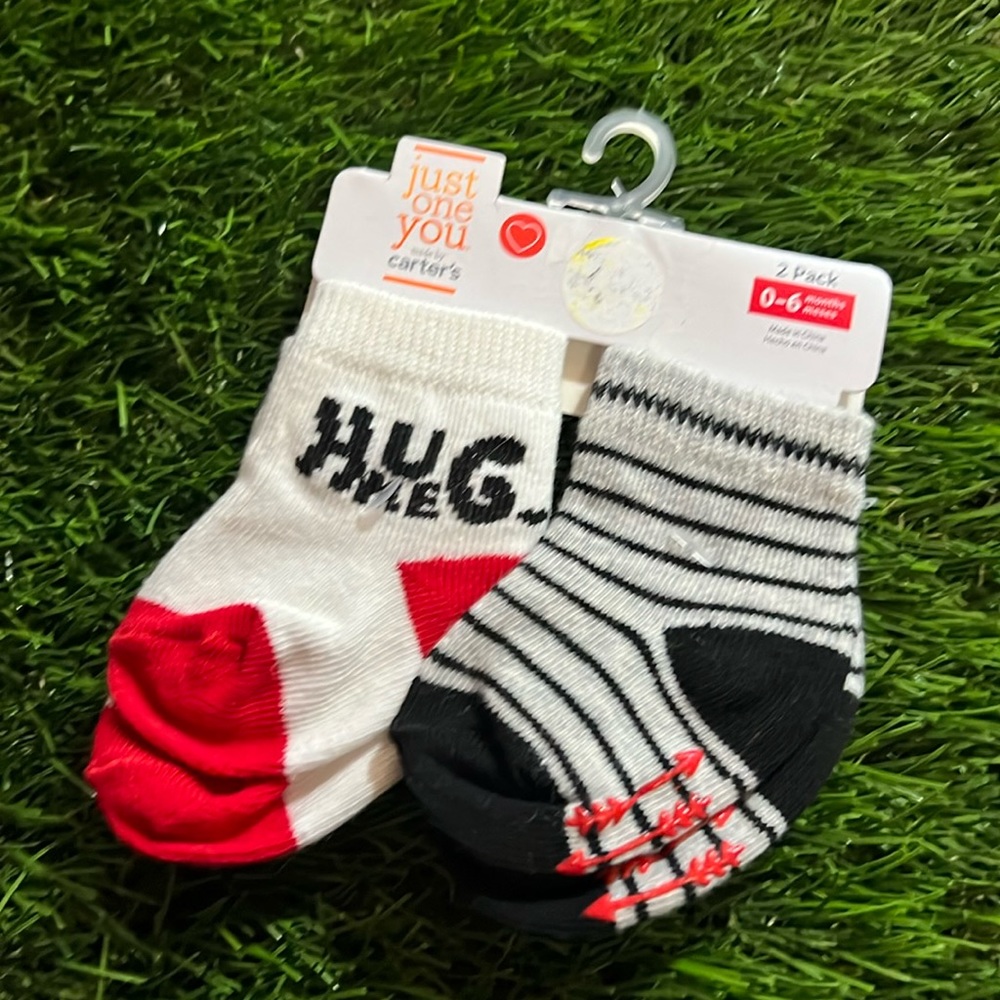 Carters Infant Socks- 2 pack